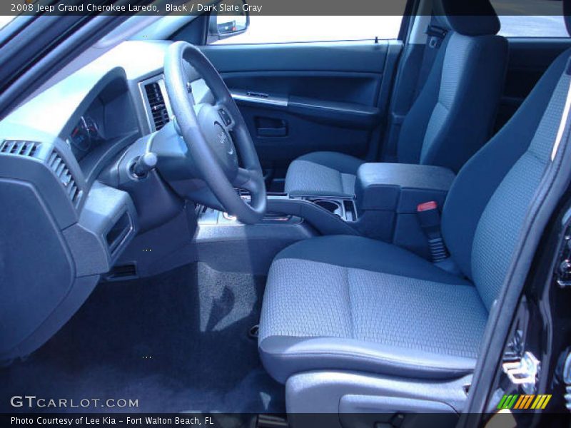 Black / Dark Slate Gray 2008 Jeep Grand Cherokee Laredo
