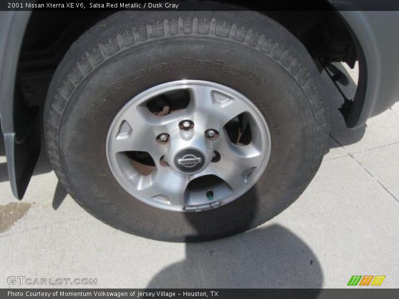 Salsa Red Metallic / Dusk Gray 2001 Nissan Xterra XE V6
