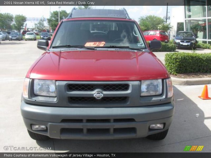 Salsa Red Metallic / Dusk Gray 2001 Nissan Xterra XE V6