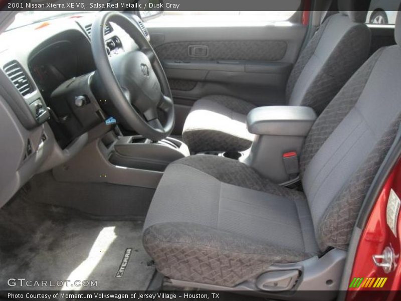 Salsa Red Metallic / Dusk Gray 2001 Nissan Xterra XE V6