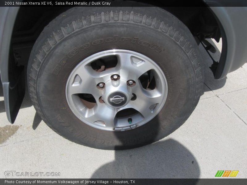 Salsa Red Metallic / Dusk Gray 2001 Nissan Xterra XE V6