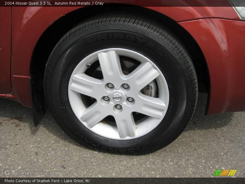 Autumn Red Metallic / Gray 2004 Nissan Quest 3.5 SL
