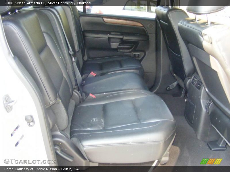 Silver Lightning / Charcoal 2008 Nissan Armada LE