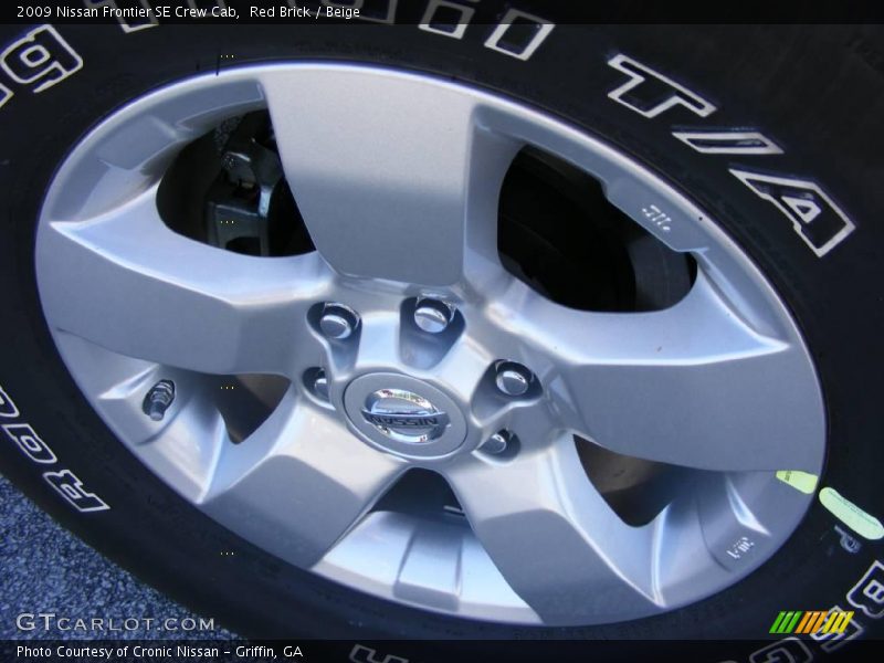 Red Brick / Beige 2009 Nissan Frontier SE Crew Cab