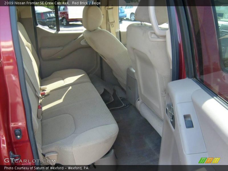 Red Brick / Beige 2009 Nissan Frontier SE Crew Cab 4x4