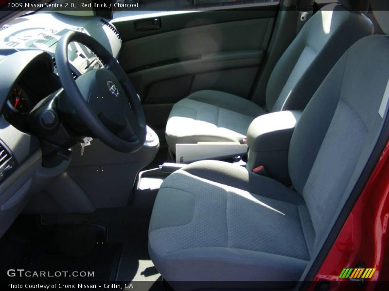 Red Brick / Charcoal 2009 Nissan Sentra 2.0