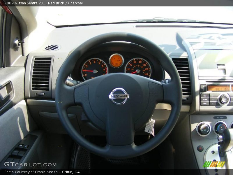 Red Brick / Charcoal 2009 Nissan Sentra 2.0