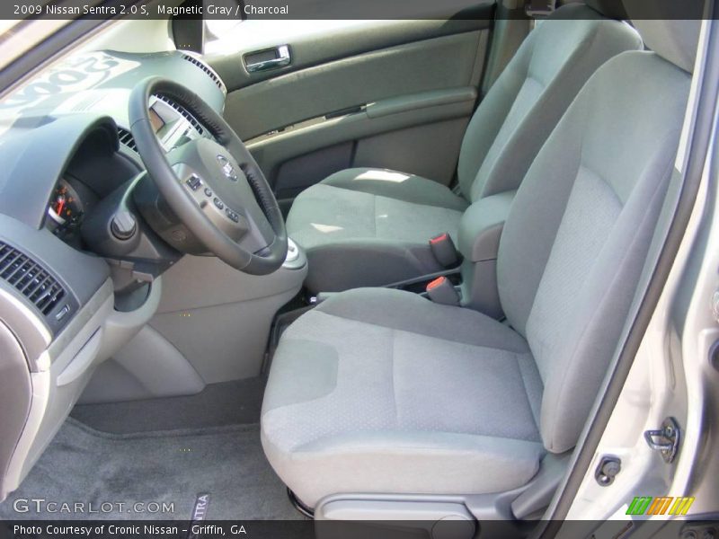 Magnetic Gray / Charcoal 2009 Nissan Sentra 2.0 S