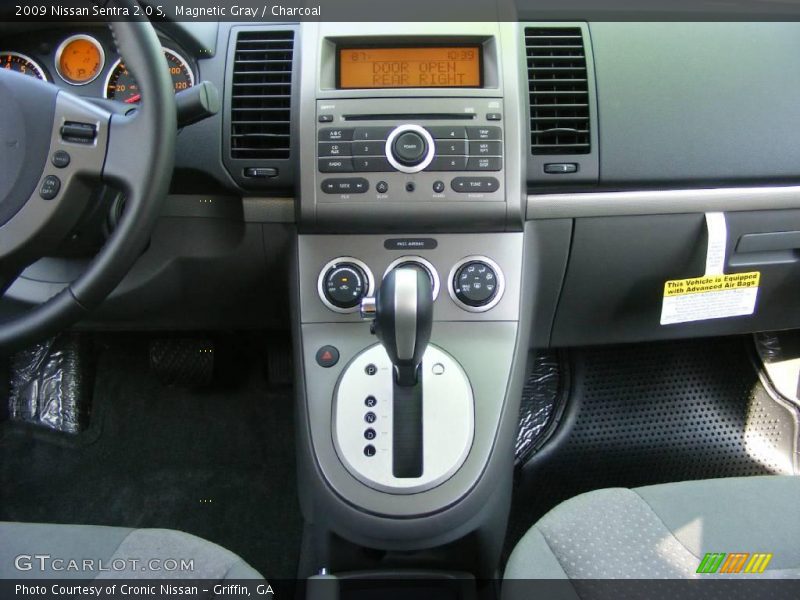 Magnetic Gray / Charcoal 2009 Nissan Sentra 2.0 S