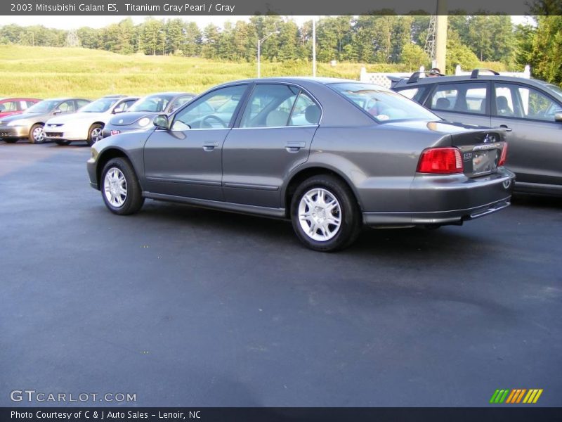 Titanium Gray Pearl / Gray 2003 Mitsubishi Galant ES