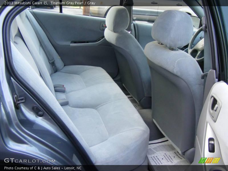 Titanium Gray Pearl / Gray 2003 Mitsubishi Galant ES