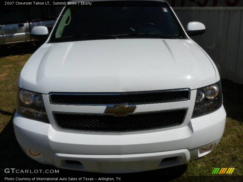 Summit White / Ebony 2007 Chevrolet Tahoe LT