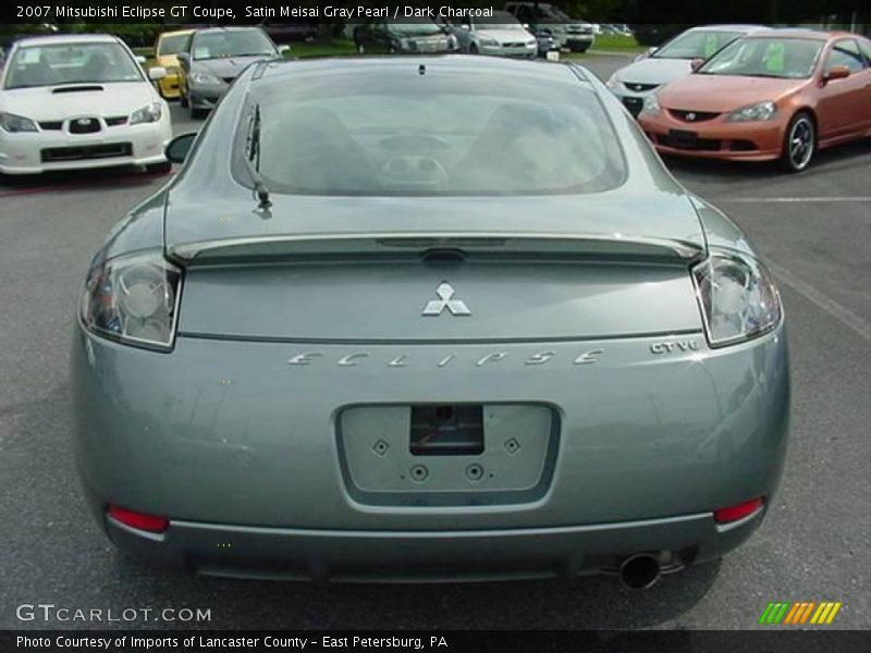 Satin Meisai Gray Pearl / Dark Charcoal 2007 Mitsubishi Eclipse GT Coupe