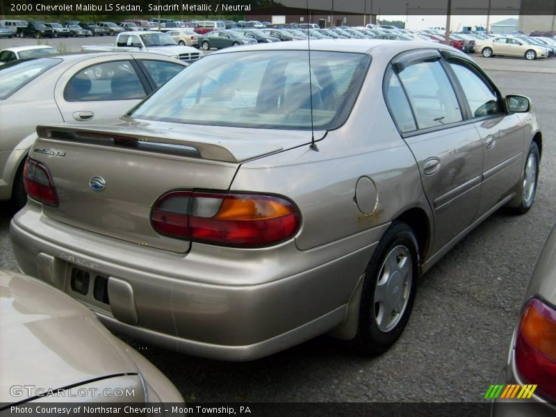 Sandrift Metallic / Neutral 2000 Chevrolet Malibu LS Sedan