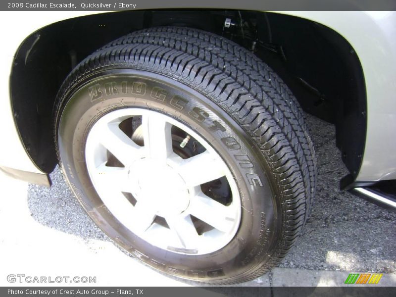 Quicksilver / Ebony 2008 Cadillac Escalade