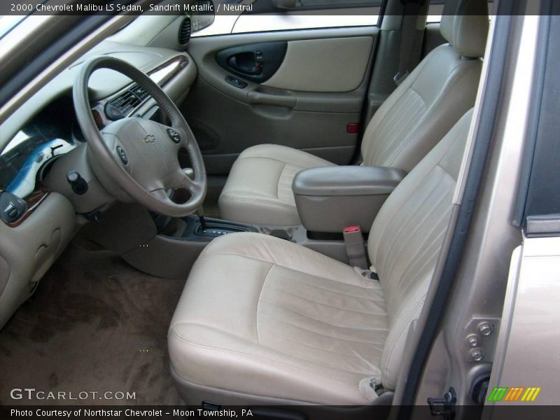 Sandrift Metallic / Neutral 2000 Chevrolet Malibu LS Sedan
