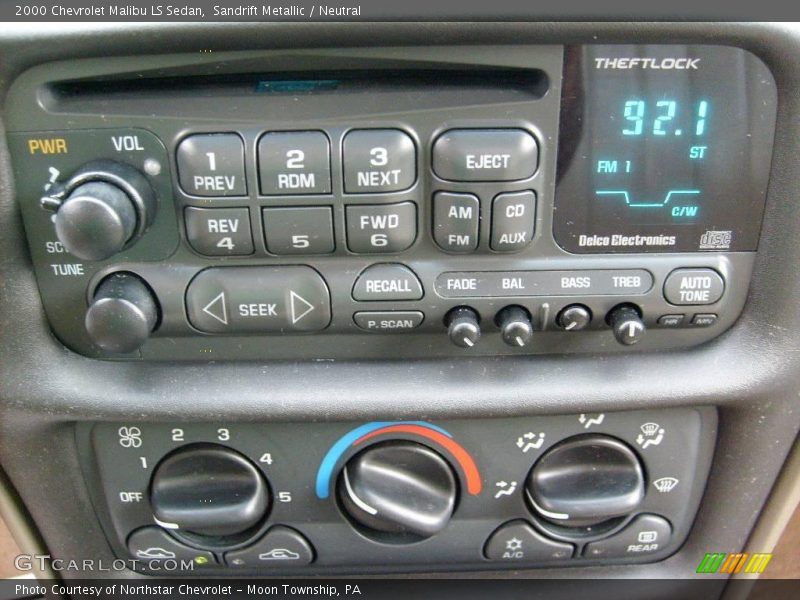 Sandrift Metallic / Neutral 2000 Chevrolet Malibu LS Sedan