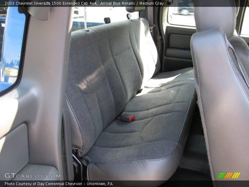 Arrival Blue Metallic / Medium Gray 2003 Chevrolet Silverado 1500 Extended Cab 4x4