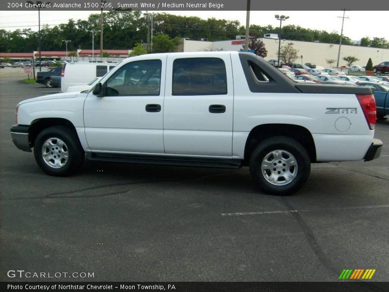 Summit White / Medium Neutral Beige 2004 Chevrolet Avalanche 1500 Z66