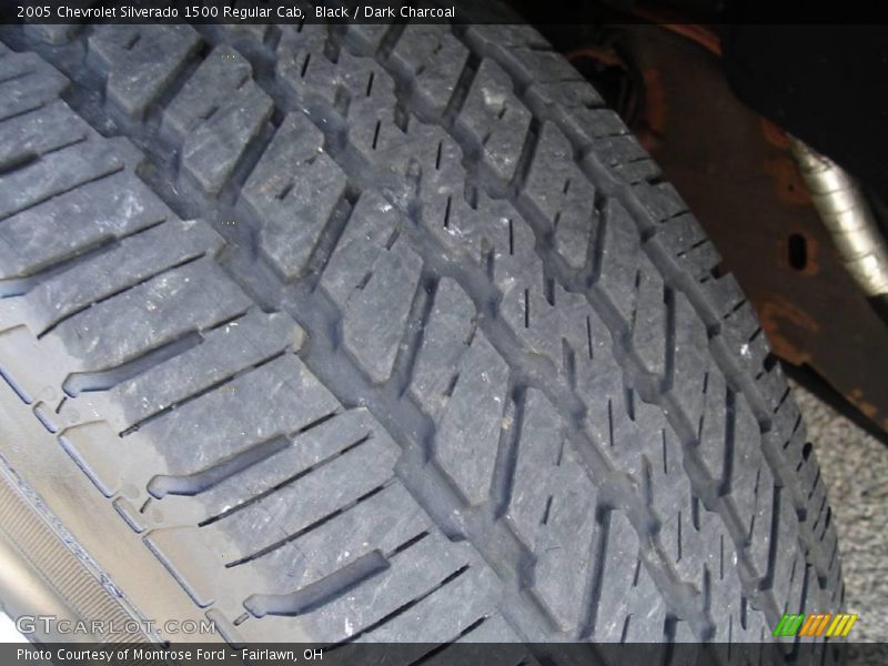 Black / Dark Charcoal 2005 Chevrolet Silverado 1500 Regular Cab