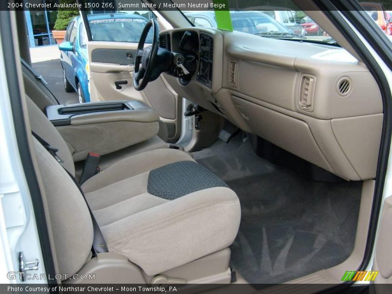 Summit White / Medium Neutral Beige 2004 Chevrolet Avalanche 1500 Z66