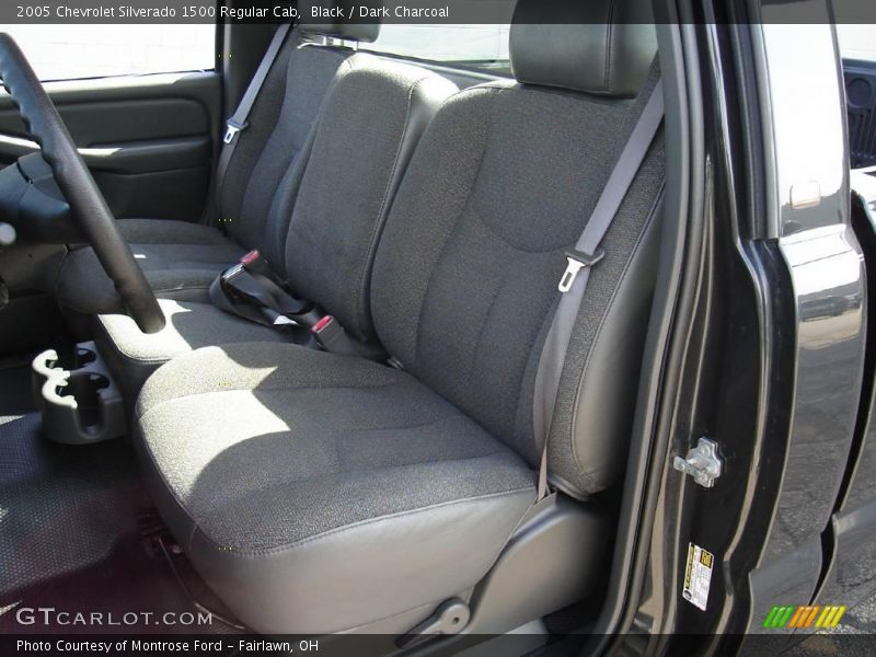 Black / Dark Charcoal 2005 Chevrolet Silverado 1500 Regular Cab