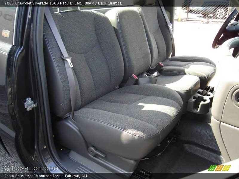 Black / Dark Charcoal 2005 Chevrolet Silverado 1500 Regular Cab