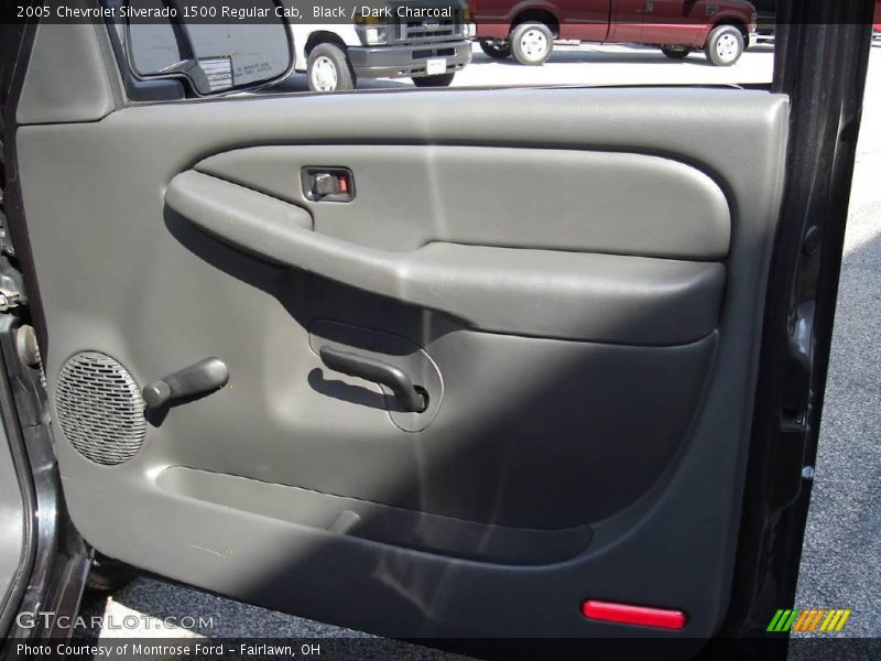 Black / Dark Charcoal 2005 Chevrolet Silverado 1500 Regular Cab