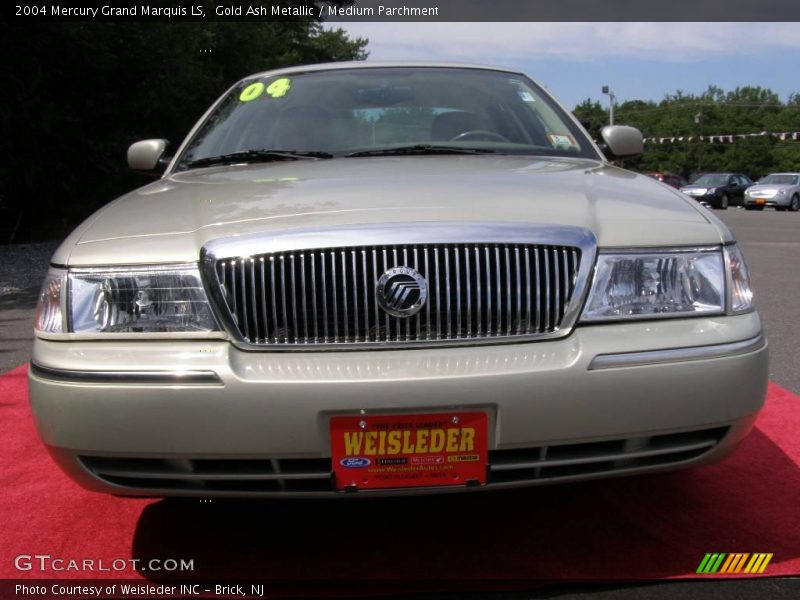 Gold Ash Metallic / Medium Parchment 2004 Mercury Grand Marquis LS