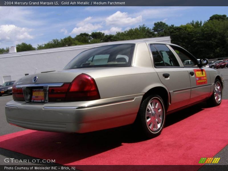 Gold Ash Metallic / Medium Parchment 2004 Mercury Grand Marquis LS