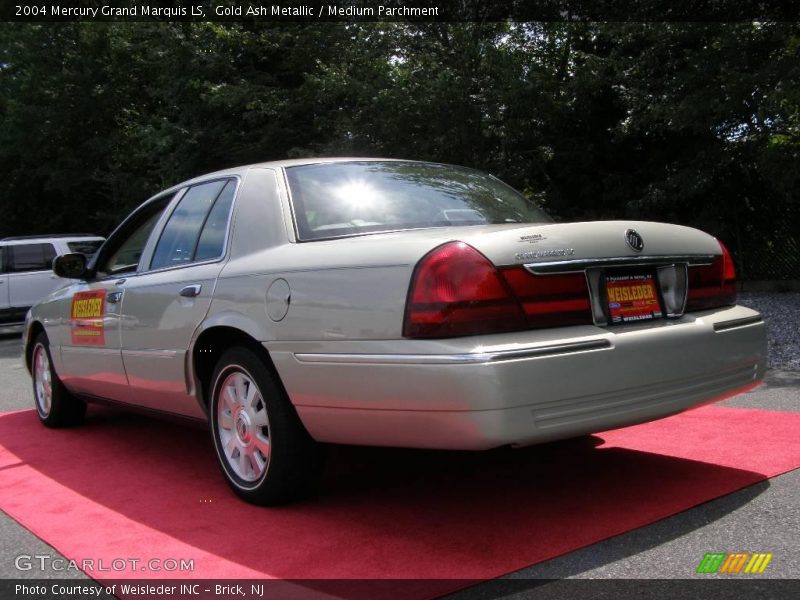 Gold Ash Metallic / Medium Parchment 2004 Mercury Grand Marquis LS