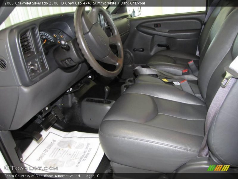 Summit White / Dark Charcoal 2005 Chevrolet Silverado 2500HD Crew Cab 4x4
