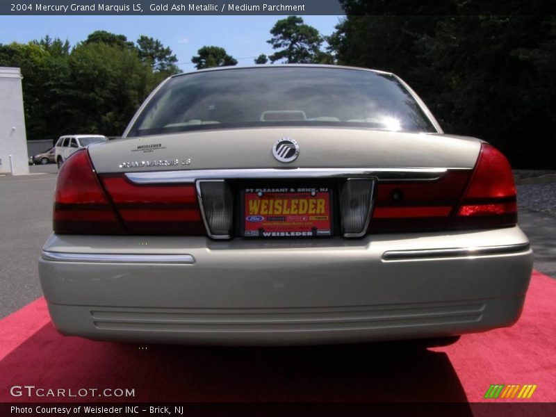 Gold Ash Metallic / Medium Parchment 2004 Mercury Grand Marquis LS