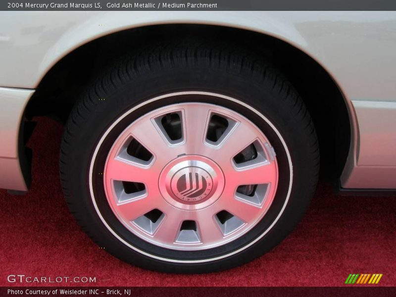 Gold Ash Metallic / Medium Parchment 2004 Mercury Grand Marquis LS