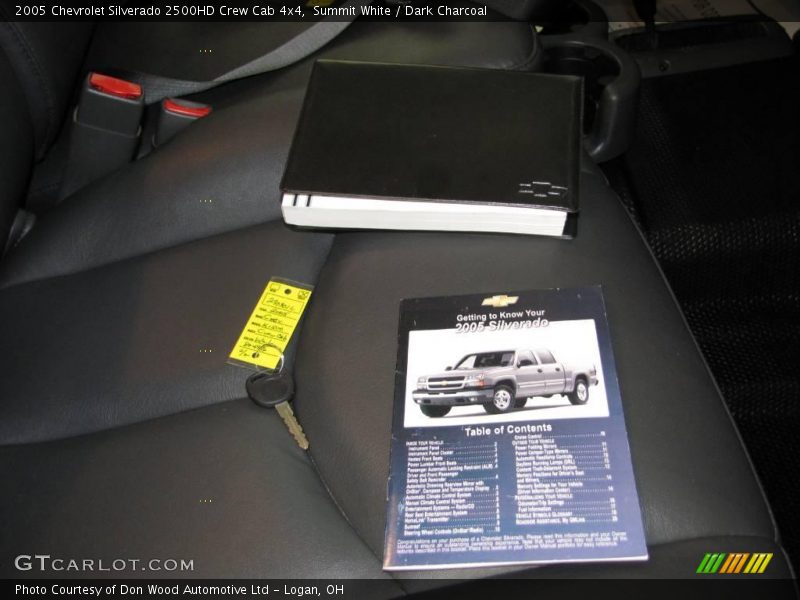 Summit White / Dark Charcoal 2005 Chevrolet Silverado 2500HD Crew Cab 4x4