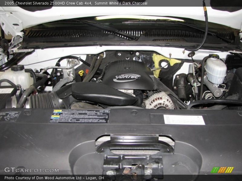 Summit White / Dark Charcoal 2005 Chevrolet Silverado 2500HD Crew Cab 4x4