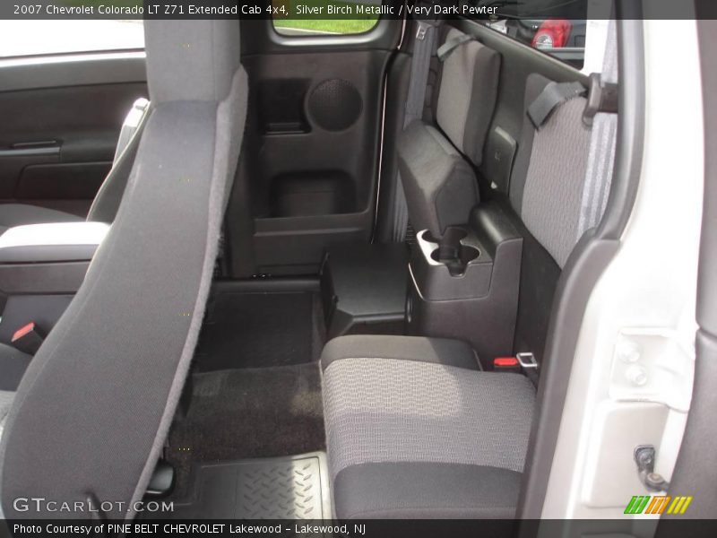 Silver Birch Metallic / Very Dark Pewter 2007 Chevrolet Colorado LT Z71 Extended Cab 4x4