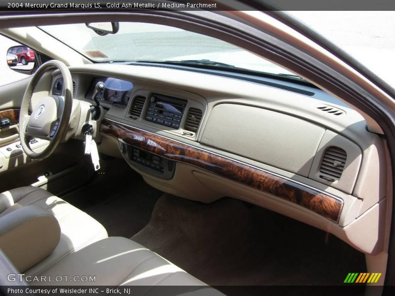 Gold Ash Metallic / Medium Parchment 2004 Mercury Grand Marquis LS