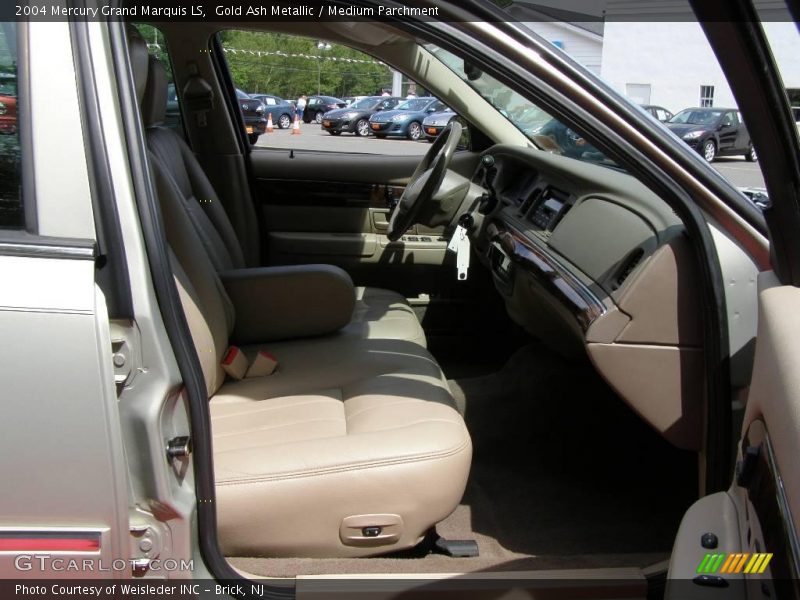 Gold Ash Metallic / Medium Parchment 2004 Mercury Grand Marquis LS