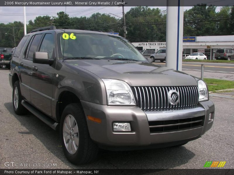 Mineral Grey Metallic / Camel 2006 Mercury Mountaineer Luxury AWD