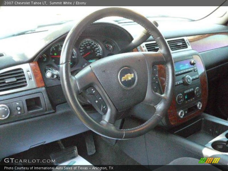 Summit White / Ebony 2007 Chevrolet Tahoe LT