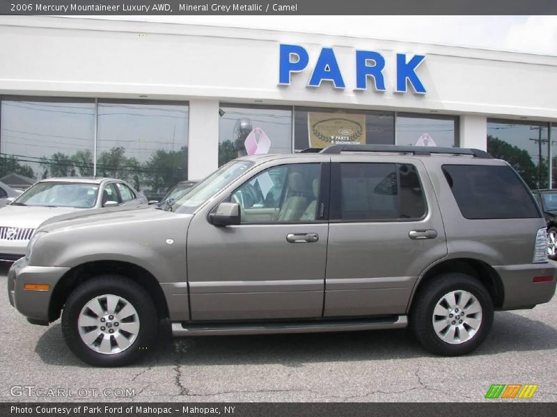 Mineral Grey Metallic / Camel 2006 Mercury Mountaineer Luxury AWD