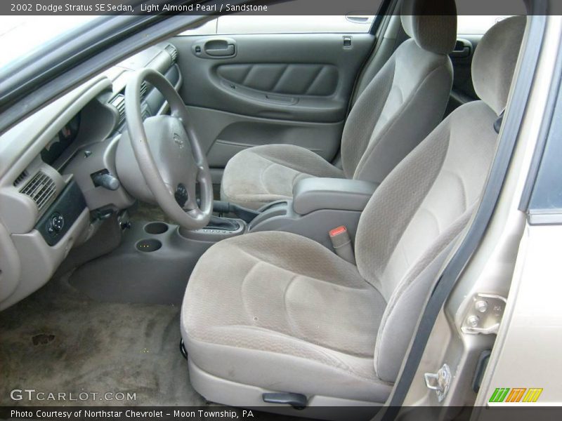 Light Almond Pearl / Sandstone 2002 Dodge Stratus SE Sedan