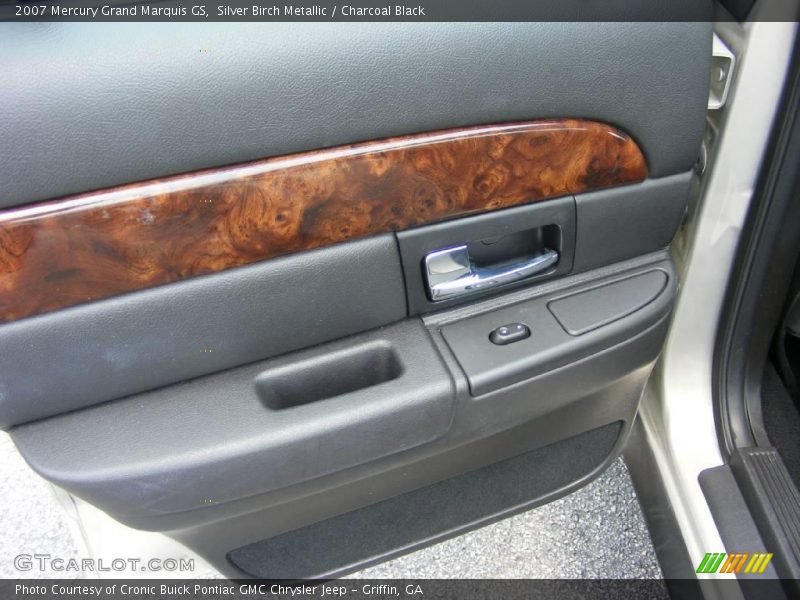 Silver Birch Metallic / Charcoal Black 2007 Mercury Grand Marquis GS