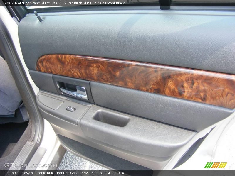 Silver Birch Metallic / Charcoal Black 2007 Mercury Grand Marquis GS