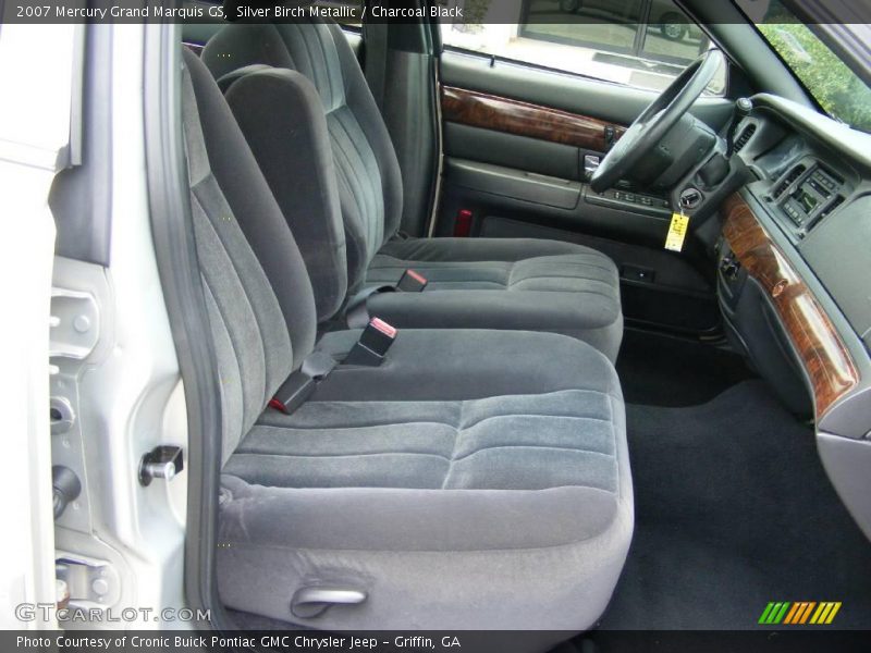 Silver Birch Metallic / Charcoal Black 2007 Mercury Grand Marquis GS