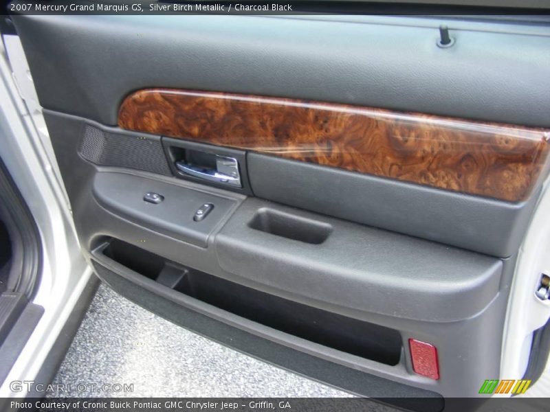 Silver Birch Metallic / Charcoal Black 2007 Mercury Grand Marquis GS