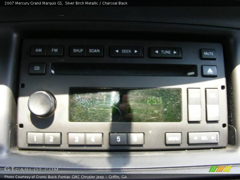 Silver Birch Metallic / Charcoal Black 2007 Mercury Grand Marquis GS
