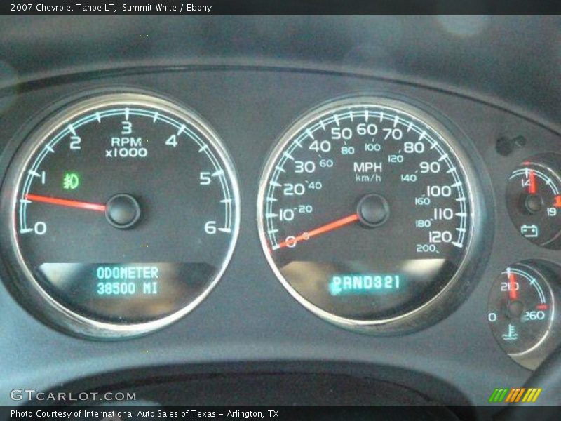 Summit White / Ebony 2007 Chevrolet Tahoe LT