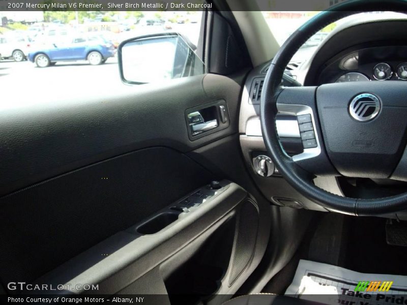 Silver Birch Metallic / Dark Charcoal 2007 Mercury Milan V6 Premier